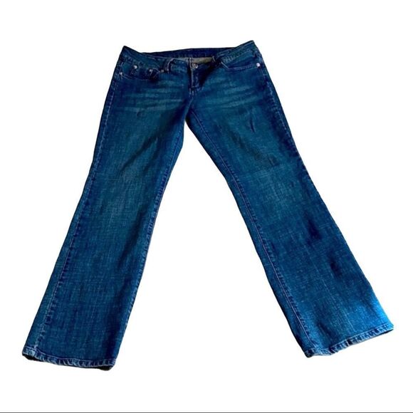 Guess Modele Style Bootcut Jeans Sz 31 – Classic Dark Wash, Cotton Spandex - Picture 2 of 9